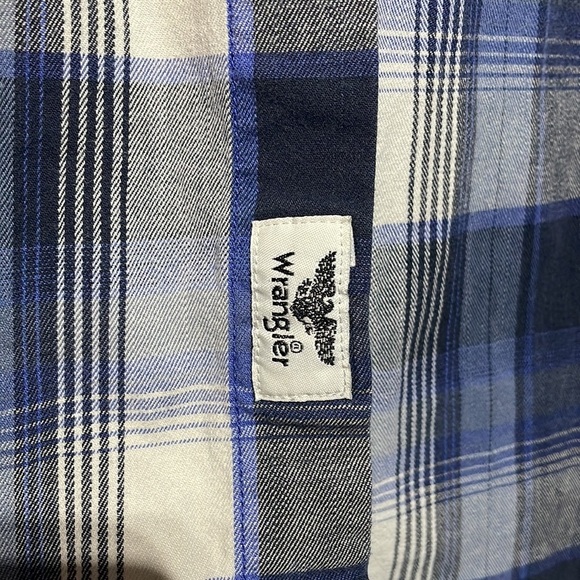 Wrangler Men’s Button Up Flannel Size L - Picture 4 of 4
